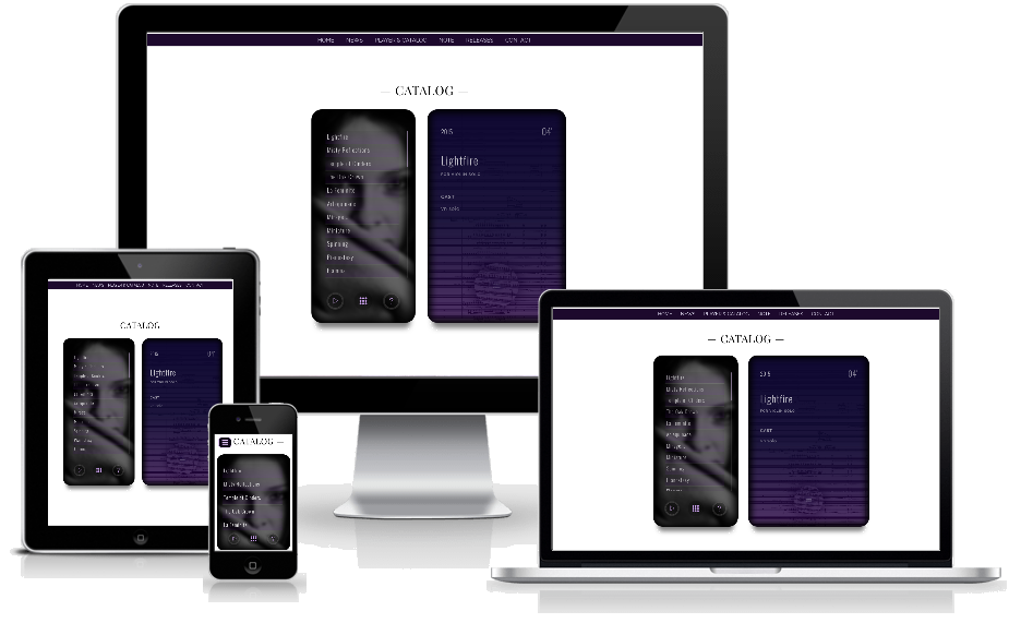 ftcp - filtered tagged catalog player - responsive