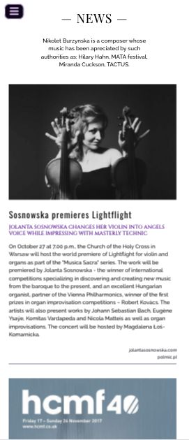 nikolet burzynska website