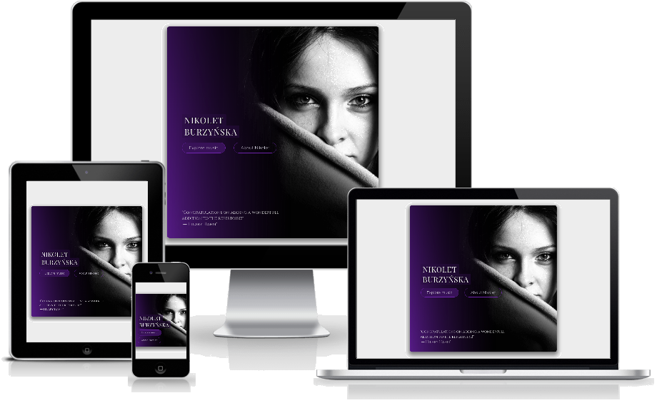 nikolet burzynska website